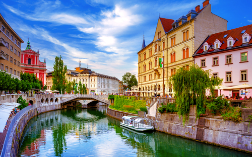 Die Hauptstadt Sloweniens: Ljubljana