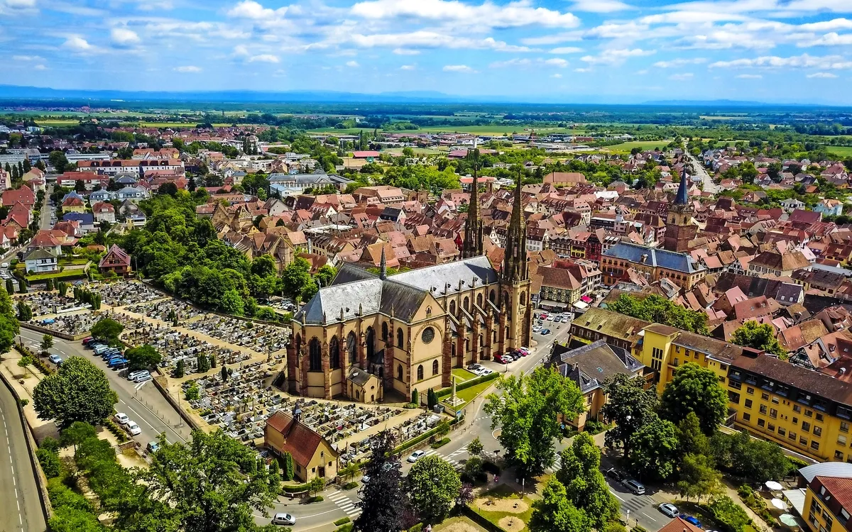 Stadtbild Obernai