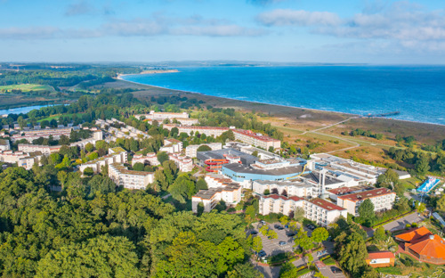 Weissenhäuser Strand Luftaufnahme