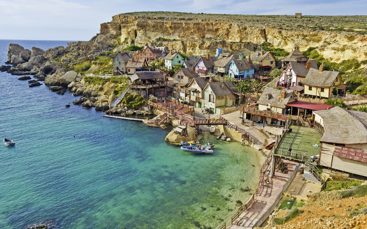 Popeye Village auf Malta