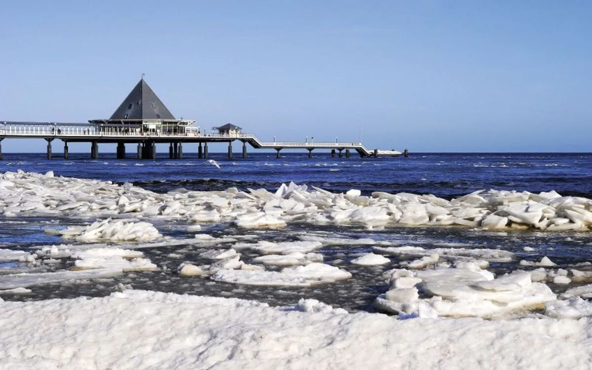 Ostsee im Winter 