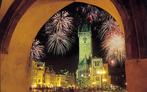 Silvester in Prag