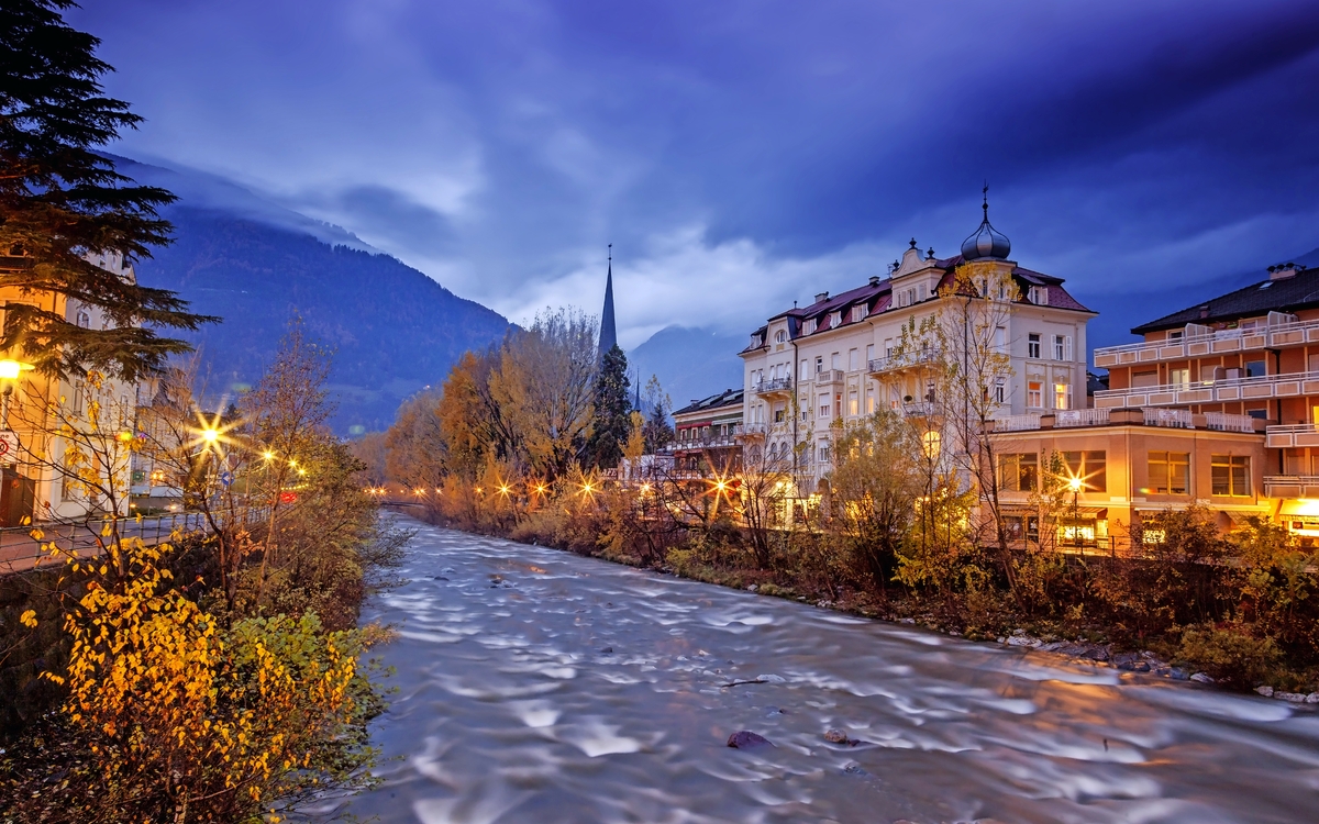 Meran im Winterglanz