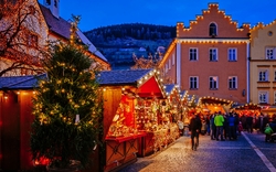 Weihnachtsmarkt, Sterzing, Bozen, Trentino Alt Adige, Italien