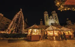 Mercatino di Natale, Bressanone, Trentino Alto Adige, Italia