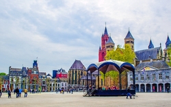 Vrijthof in Maastricht in den Niederlanden