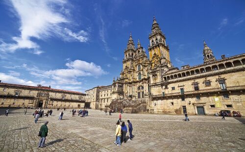 Santiago de Compostela, Spanien