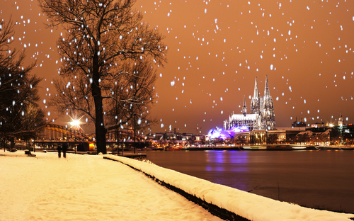 Köln im Winter