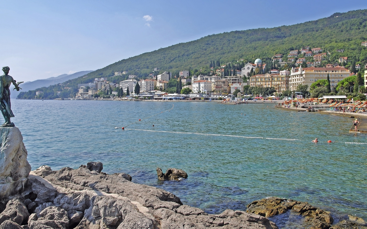 Panorama von Opatija