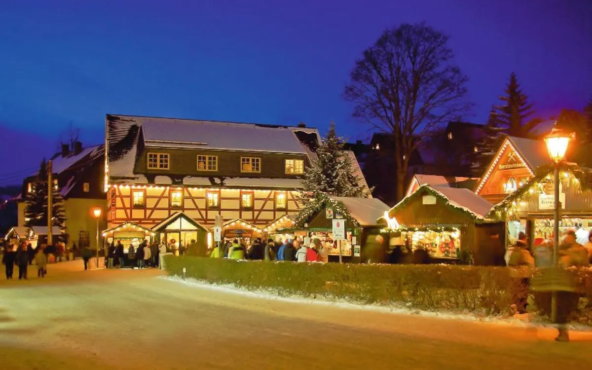 Weihnachtsmarkt Seiffen Erzgebirge Deutschland X-Mas Christmas