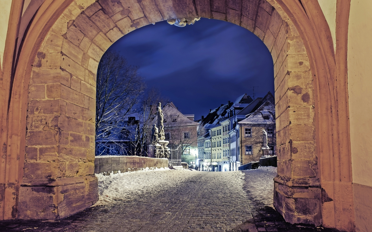 Bamberg bei Nacht