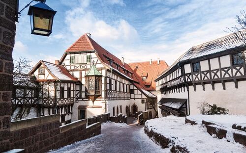 Wartburg im Winter